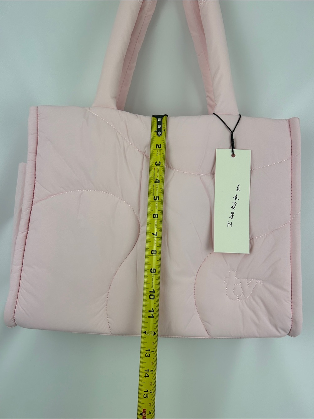 Thirty Years Drift Tote in Blush - Picture 4 of 8